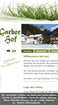 Mobile Screenshot of garberhof-stocker.it